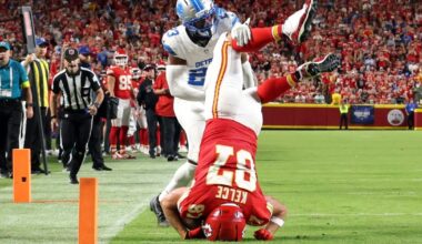 Travis Kelce Felt 'Stupid' While Lying Down After Terrifying Fall