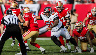 Bucs NT Vita Vea Split Double-Teams as Disruptive Force Against San Francisco