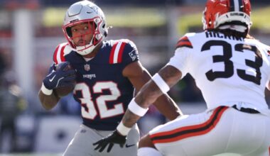 Patriots rookie TreVeyon Henderson sparks rushing attack against NFL's best