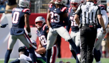 Patriots coaches, veterans react to Kyle Dugger, Keion White trades