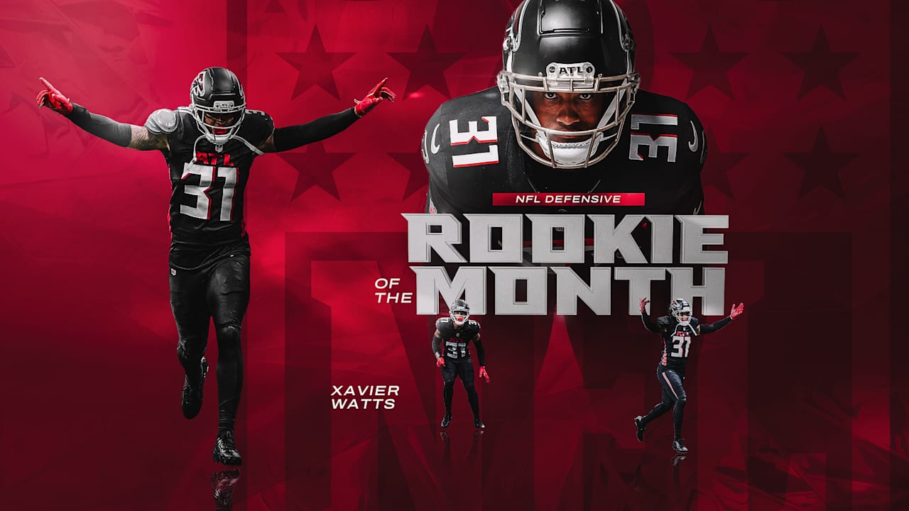 Xavier Watts named NFL Defensive Rookie of the Month