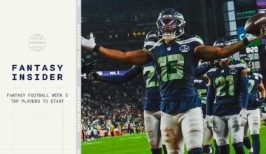Fantasy Football Week 5 2025: Best Players To Start 