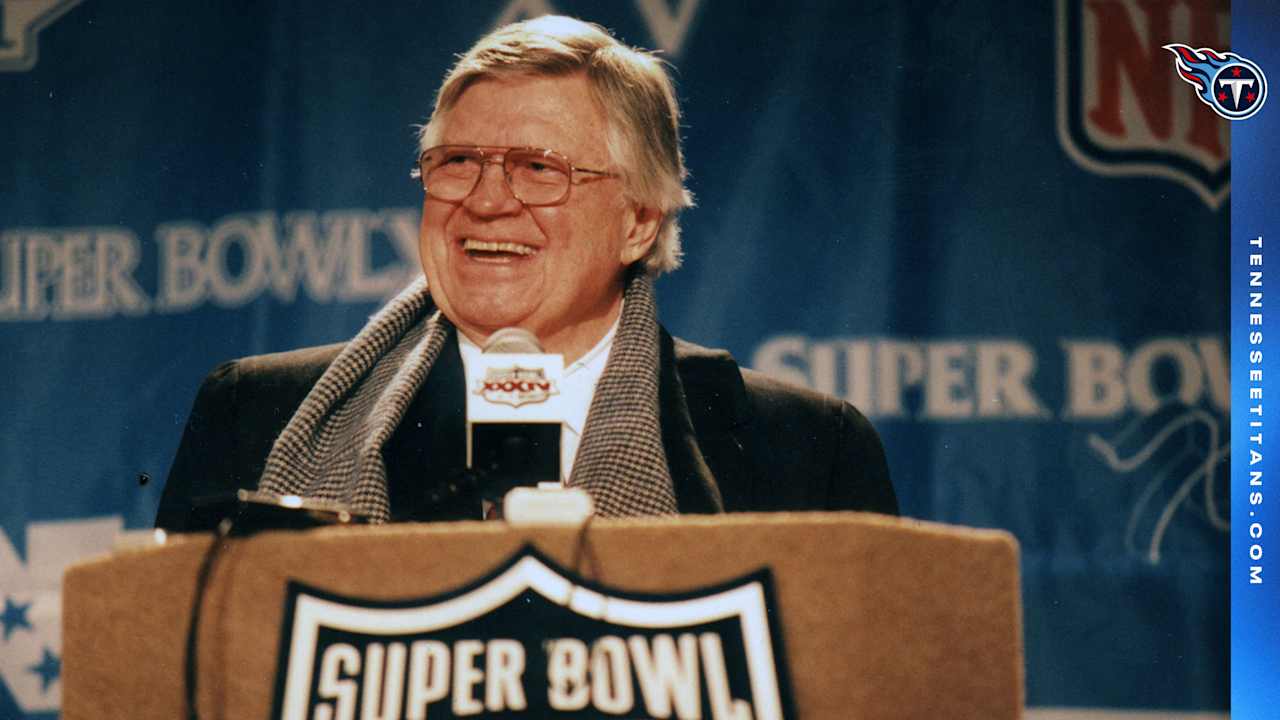 Longtime Oilers/Titans Owner K.S. "Bud" Adams Advances in Consideration in Contributors Category for Pro Football Hall of Fame's Class of 2026