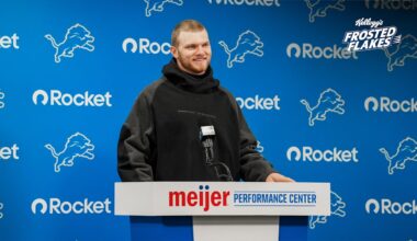 Detroit Lions EDGE Aidan Hutchinson 'super grateful' to get deal done with Detroit Lions
