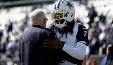 Jerry Jones, Brian Schottenheimer give latest on Trevon Diggs