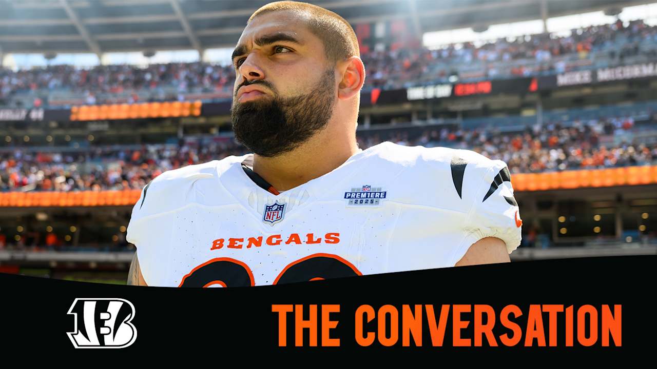 The Conversation | Bengals Rookie LG Dylan Fairchild Learns The Game: 'It's Complex ... You Can Make It Simple'