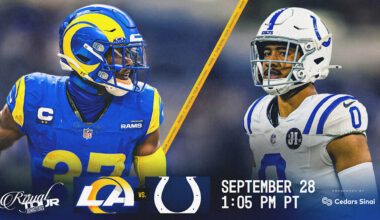 Los Angeles Rams vs. Indianapolis Colts at SoFi Stadium