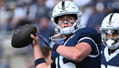 Penn State QB Drew Allar suffers season-ending injury in loss to Northwestern