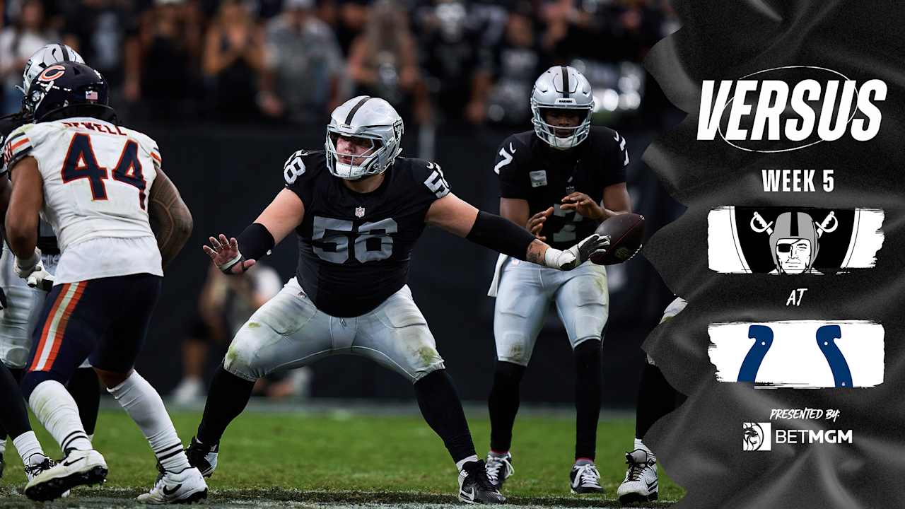 Jackson Powers-Johnson battle-tested for matchup against Colts' premier defensive tackle