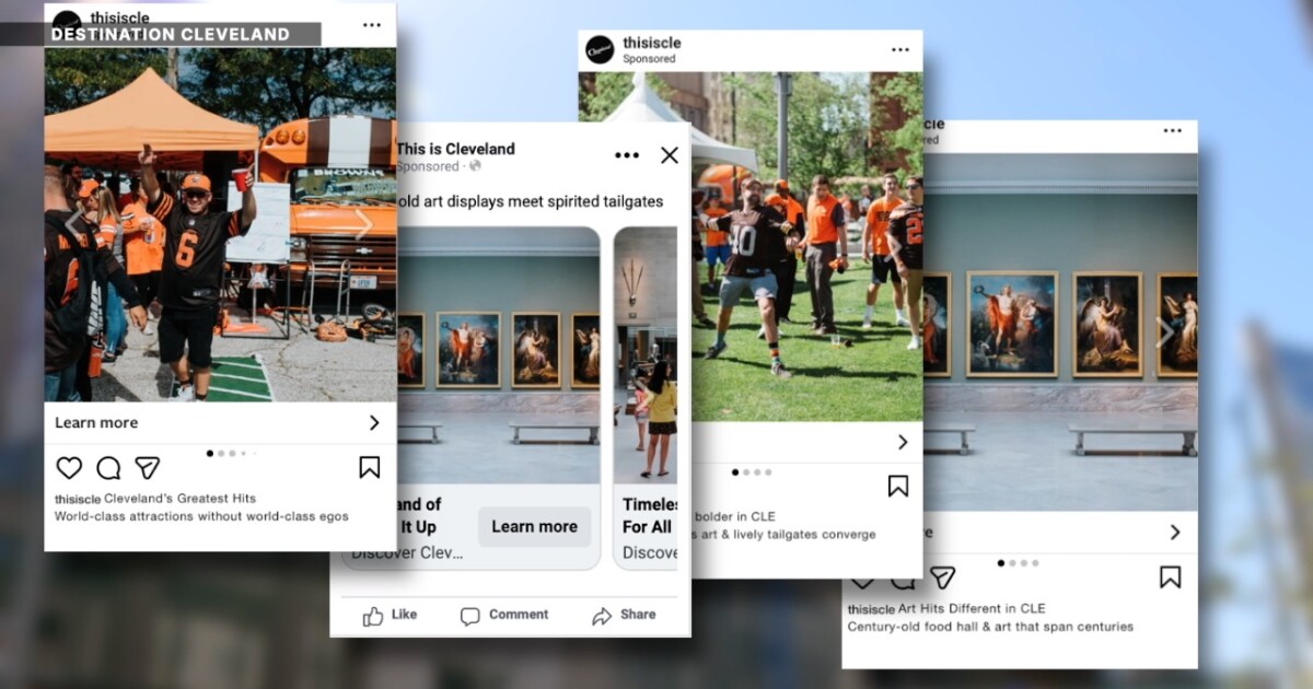 How the Browns are helping sell Cleveland across the pond