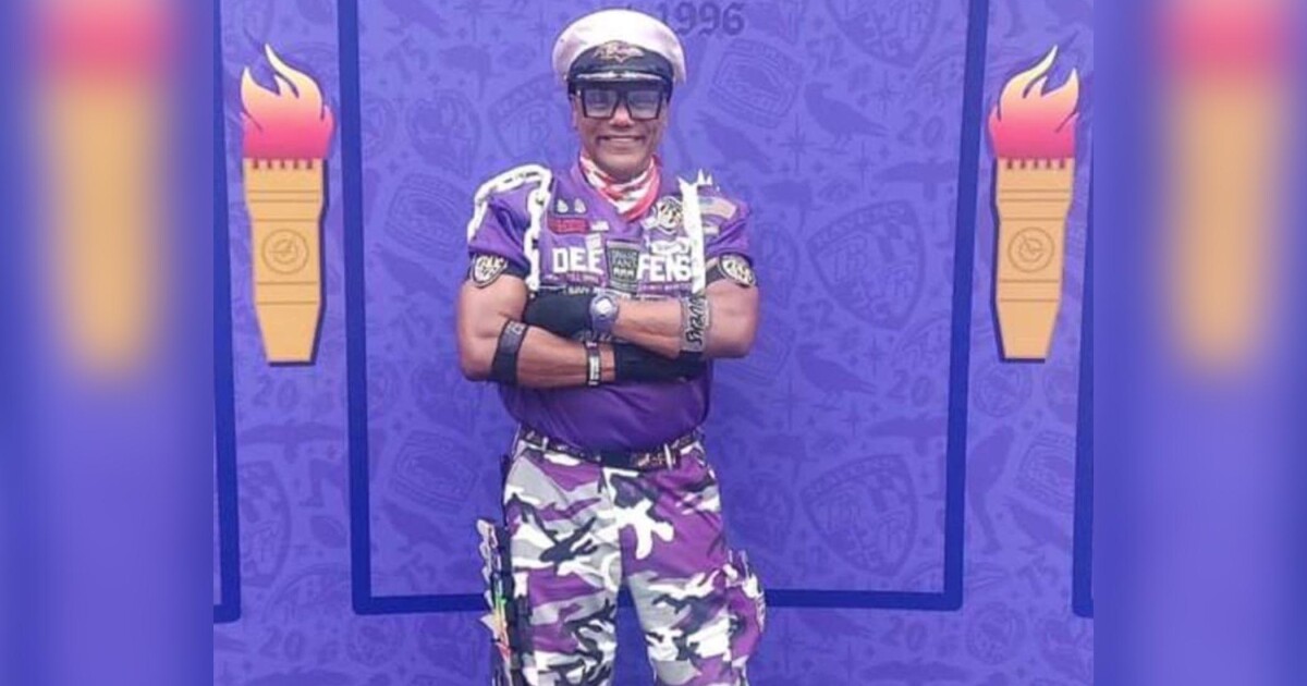 Ravens Flock mourns the loss of super fan Captain Dee-Fense