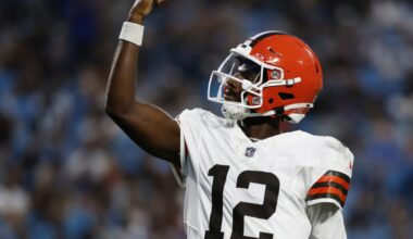 Browns announce Shedeur Sanders as QB2 for game against Steelers