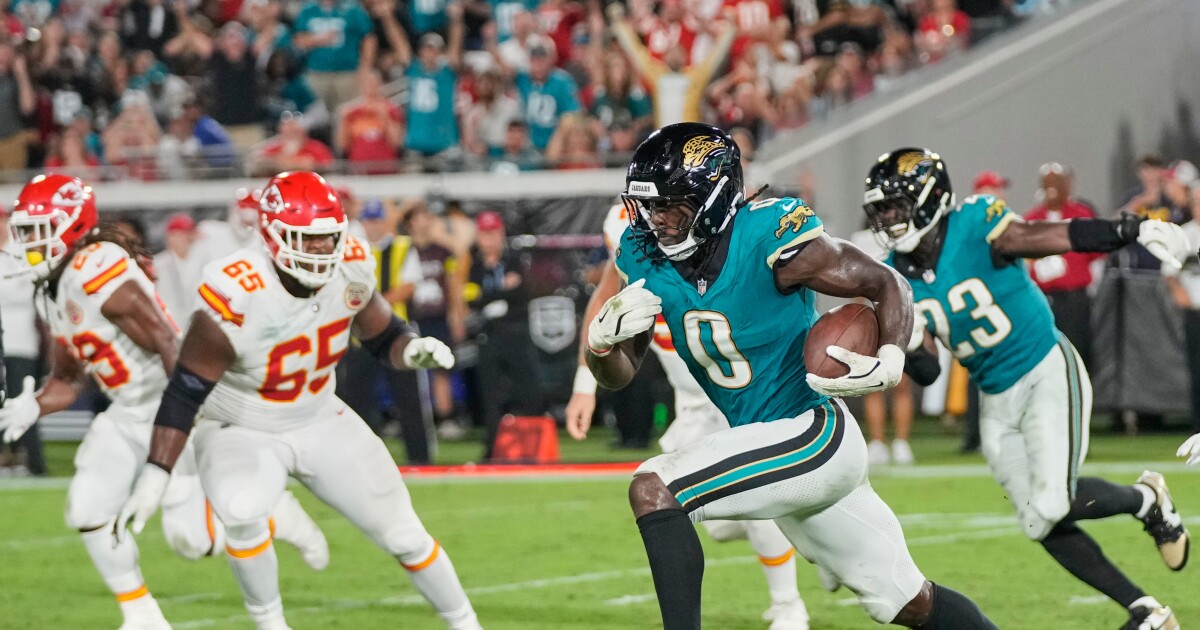 Chiefs QB Mahomes explains goal-line pick-6 in loss to Jags