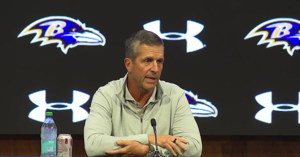 Harbaugh believes Ravens can overcome 1-5 start for playoffs