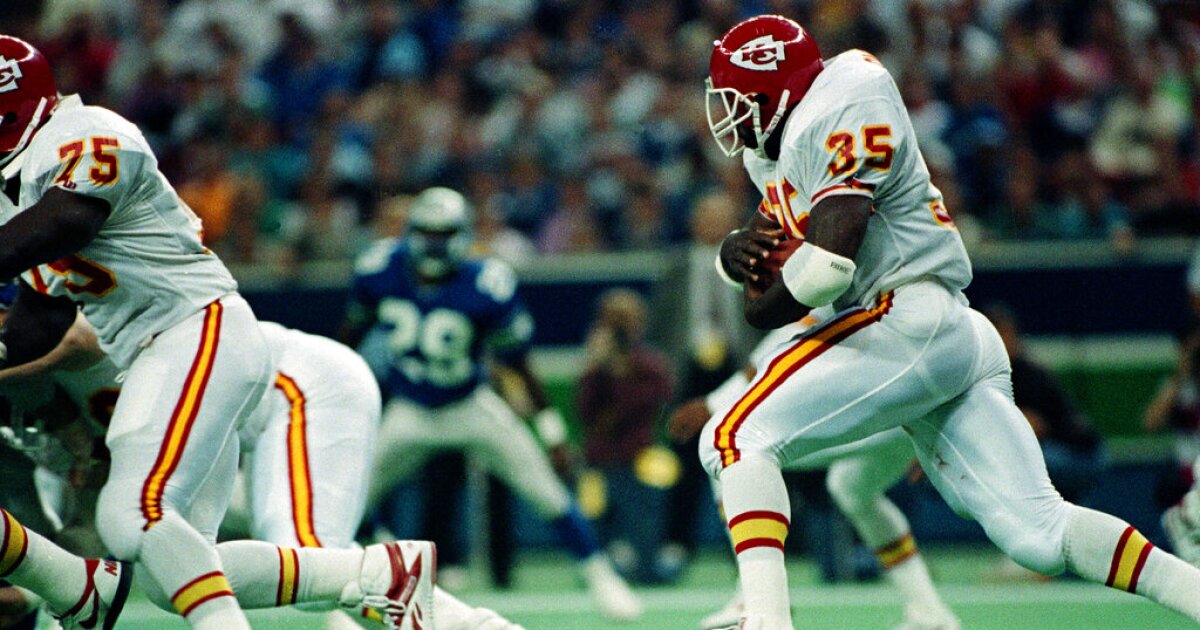 Former Chiefs FB Christian Okoye selected as drum honoree for game vs Raiders