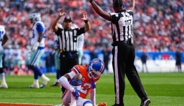 Broncos' blowout win over Cowboys marred by injuries to 2 All-Pros