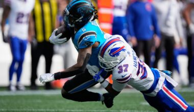 Rico Dowdle appears set to get bulk of carries with Dave Canales' moving away from 2-back approach