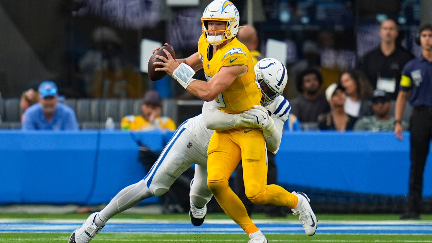 Chargers aim to rebound against Vikings after Colts defeat