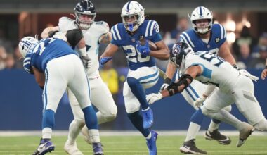 Jonathan Taylor scores 3 TDs to power Colts past Titans 38-14