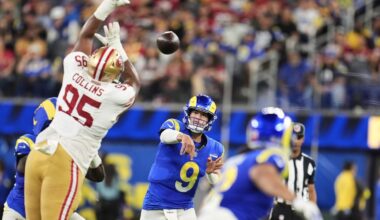 Ravens have won 5 of their last 6 against Rams, but Lamar Jackson appears unlikely to play this time