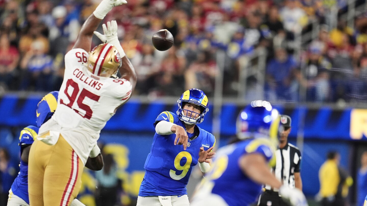 Ravens have won 5 of their last 6 against Rams, but Lamar Jackson appears unlikely to play this time