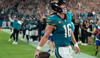Trevor Lawrence's wild run lifts the Jaguars over the Chiefs 31-28