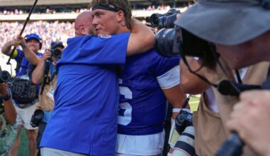 Dart's impressive debut leads Giants to first win over Chargers, but await word on Nabers' injury