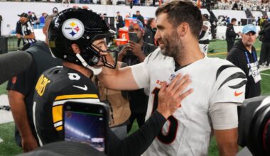 Flacco rallies Bengals past Rodgers and Steelers 33-31 in battle of 40-year-old QBs