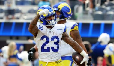 Rams' Kyren Williams refuses to be discouraged by costly fumble