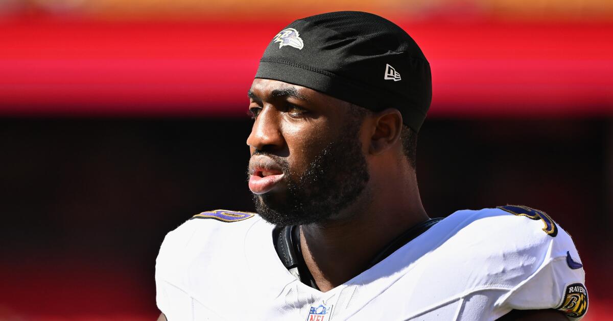 Chargers' Odafe Oweh eager to prove his Ravens doubters wrong