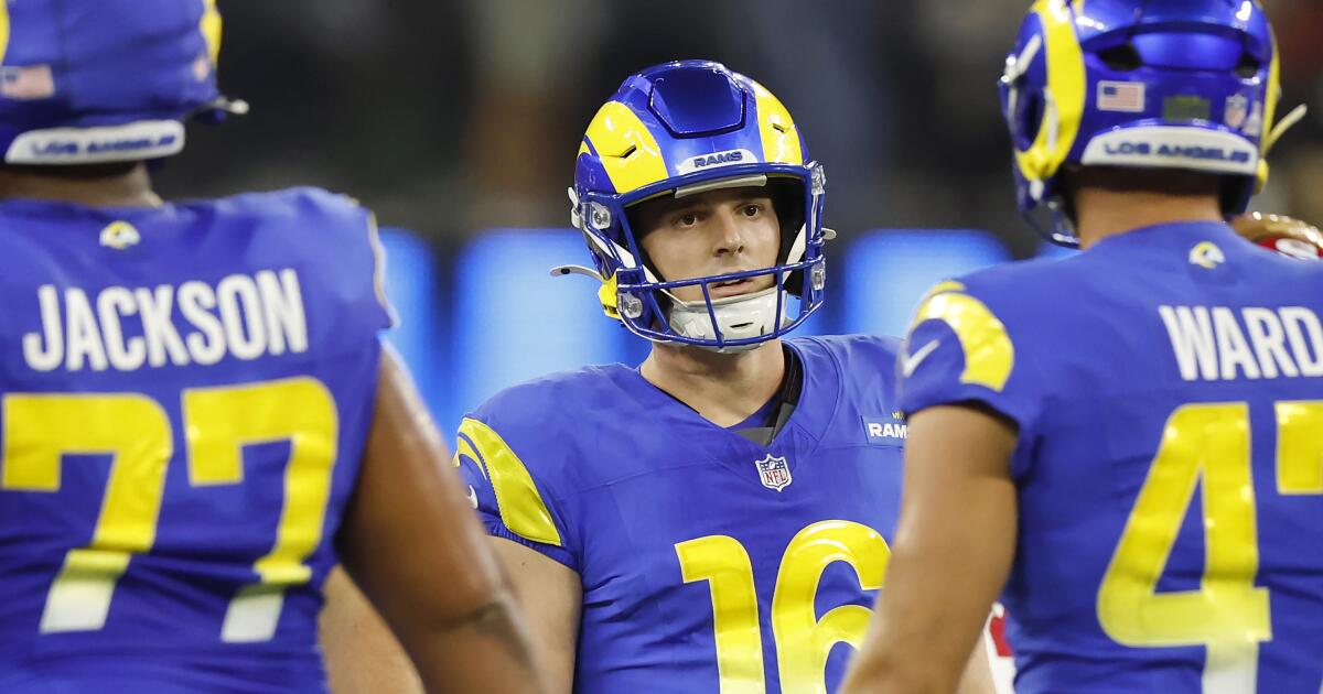 Sean McVay determined to fix Rams' kicking issues after 49ers loss