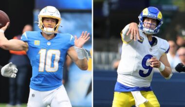 Chargers and Rams both trying to revive their respective seasons