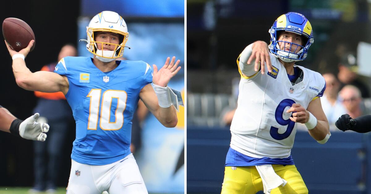 Chargers and Rams both trying to revive their respective seasons