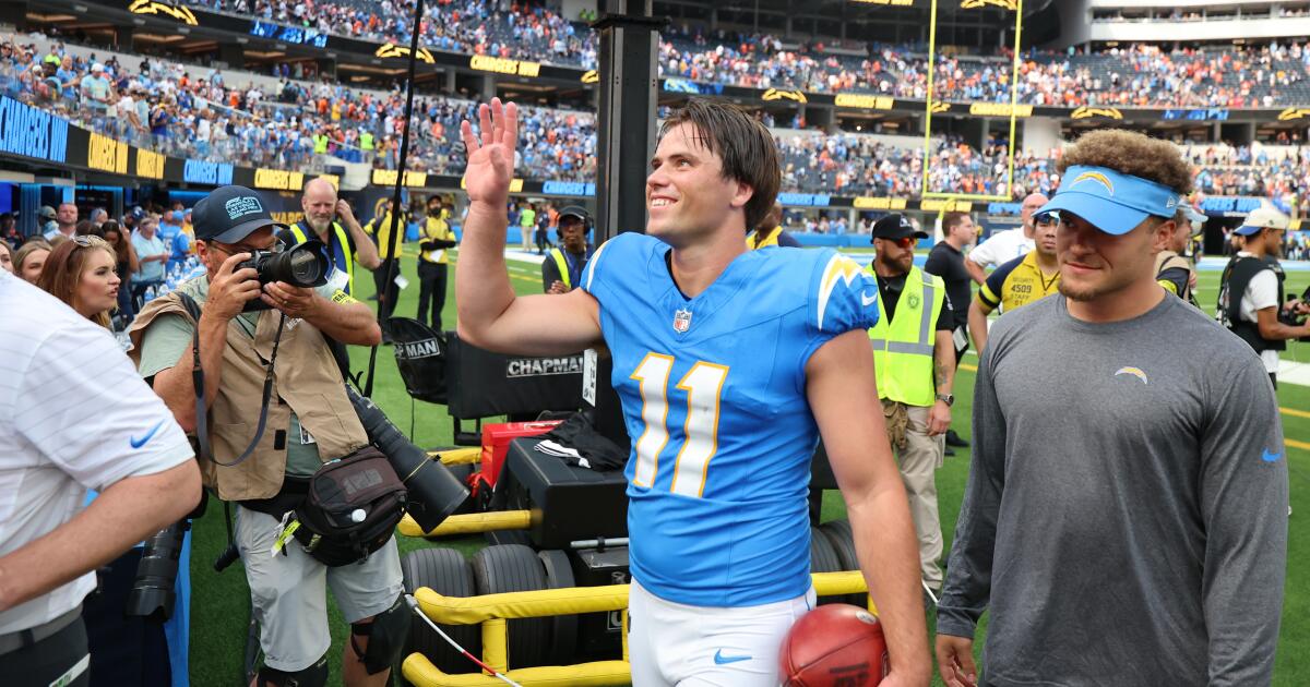 Chargers' Cameron Dicker at the forefront of new era for NFL kickers