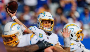 Chargers are struggling to protect Justin Herbert. Can the issue be fixed?