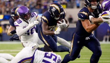 Justin Herbert and Chargers dominate in victory over Vikings