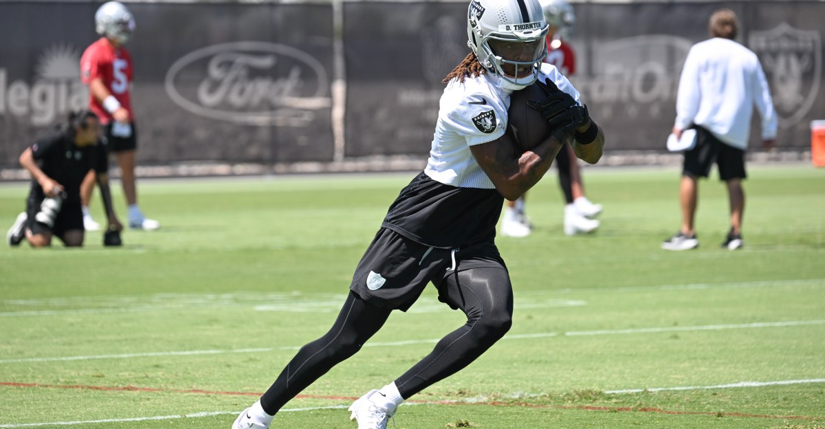 Raiders rookies Week 6: Dont’e Thornton, Darien Porter lose playing time
