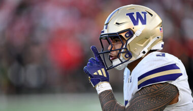 UW Huskies AP top 25 college football poll Jacob Manu...