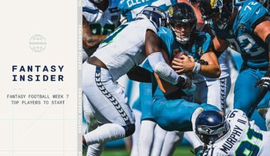 Fantasy Football Week 7 2025: Best Players To Start