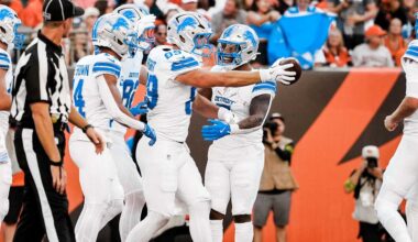 Detroit Lions vs. Cincinnati Bengals, Sunday, October 5