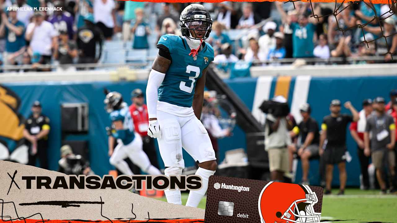 Browns acquire CB Tyson Campbell from the Jaguars