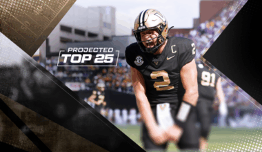 Tomorrow's Top 25 Today projects college football rankings entering Week 9