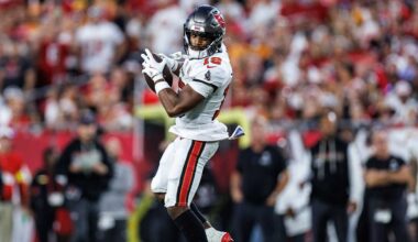 Tampa Bay Buccaneers Week Seven Depth Chart 2025