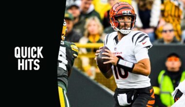 Quick Hits | Joe Flacco, Aaron Rodgers Meet As Paycor Swings To The 40s; DJ Turner II Eyes Leon Hall Bengals Record