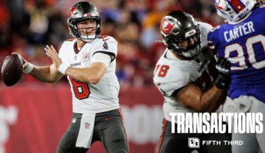 Buccaneers Elevate Connor Bazelak, Mohamed Kamara for Saints Game