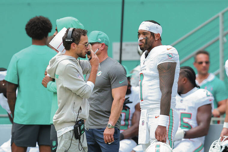 Tua, Miami’s head coach focus on Atlanta after double-digit losses
