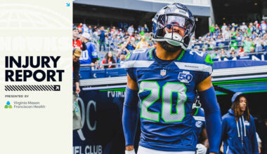 Week 9 Injury Report: Seahawks at Commanders