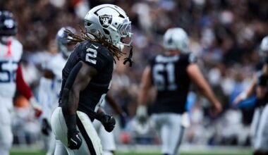 Ashton Jeanty lands Rookie of the Week nomination for performance against Titans