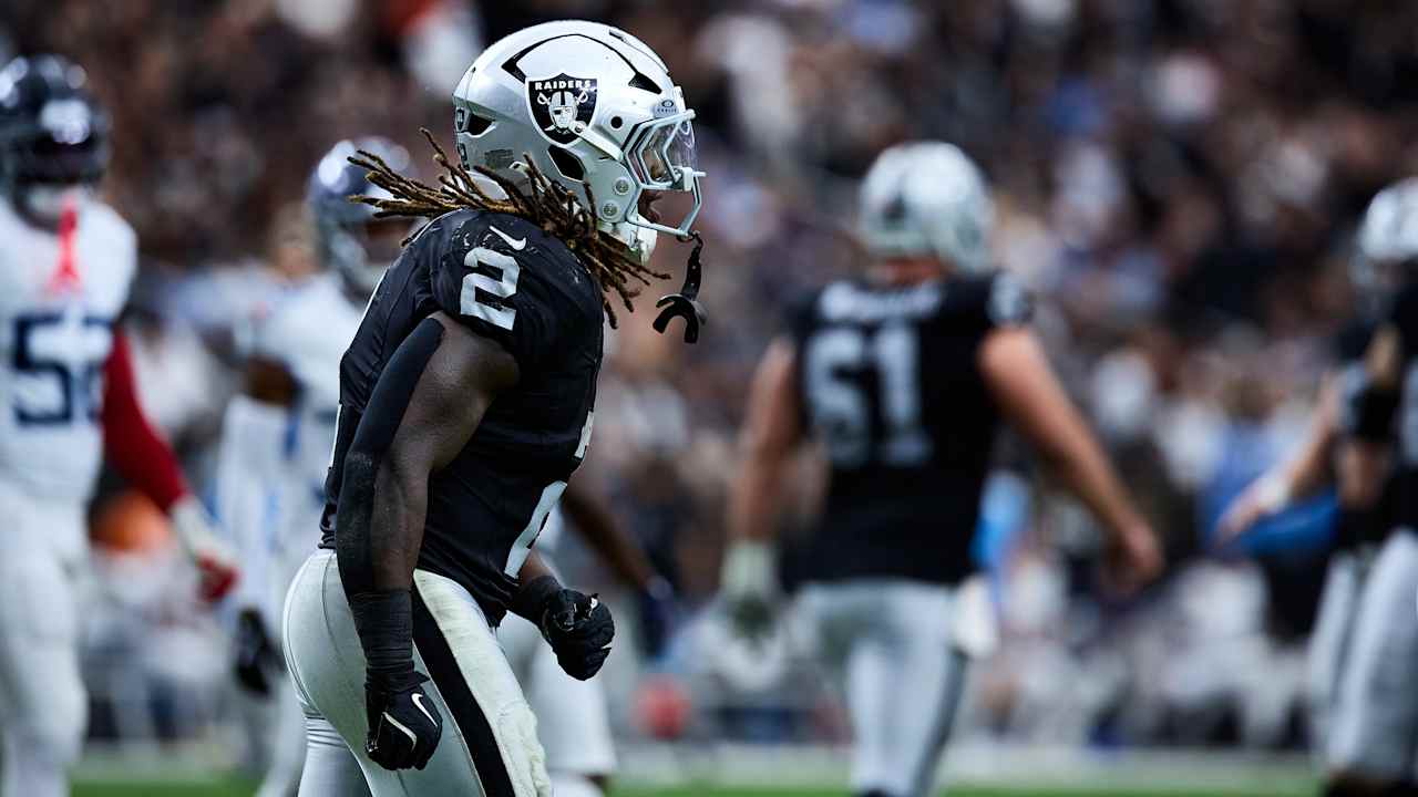 Ashton Jeanty lands Rookie of the Week nomination for performance against Titans