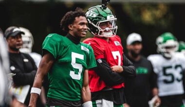 Garrett Wilson Feels Jets 'Growing Together' in London
